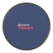 Houston, Texas Hockey Puck (Voorkant)