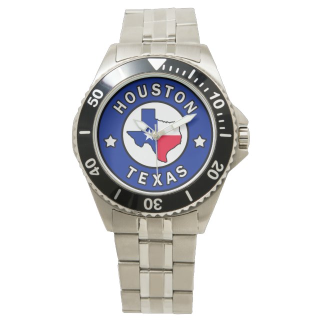 Houston Texas Horloge (Voorkant)