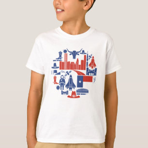 Houston Texas Icons T-shirt