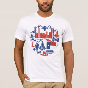 Houston Texas Icons T-shirt
