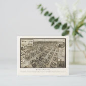 Houston Texas in 1912 Briefkaart (Staand voorkant)