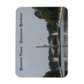 Houston Texas - Japanse tuinen - Flexibele foto Magneet (Verticaal)