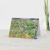 Houston Texas Kaart (Voorkant)