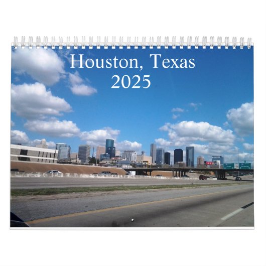 Houston, Texas - Kalender 2025 (Hoes)