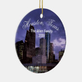 Houston Texas Keramisch Ornament (Rechts)