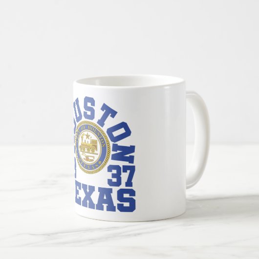 Houston, Texas Koffiemok (Voorkant rechts)