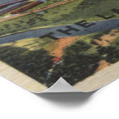 Houston, Texas - Large Letter Scenes 2 Poster (Hoek)