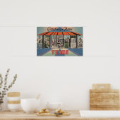 Houston, Texas - Large Letter Scenes 3 Poster (Keuken)