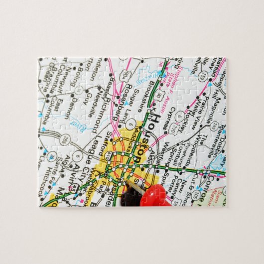 Houston, Texas Legpuzzel (Horizontaal)