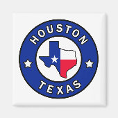Houston Texas Magneet (Voorkant)