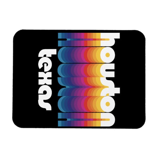 Houston, Texas Magneet (Horizontaal)