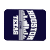 Houston, Texas Magneet (Horizontaal)