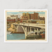  Houston Texas Main St Viaduct Channel Briefkaart (Voorkant)