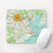 Houston Texas Muismat (Met muis)