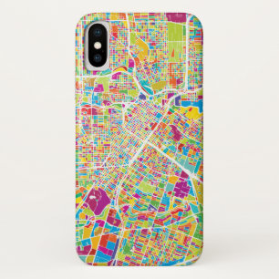 Houston, Texas   Neon Kaart Case-Mate iPhone Case
