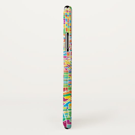 Houston, Texas | Neon Map Case-Mate iPhone Case (Achterkant / rechts)