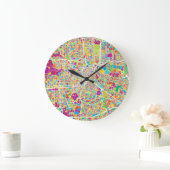 Houston, Texas | Neon Map Grote Klok (Huis)