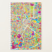 Houston, Texas | Neon Map Planner (Voorkant)