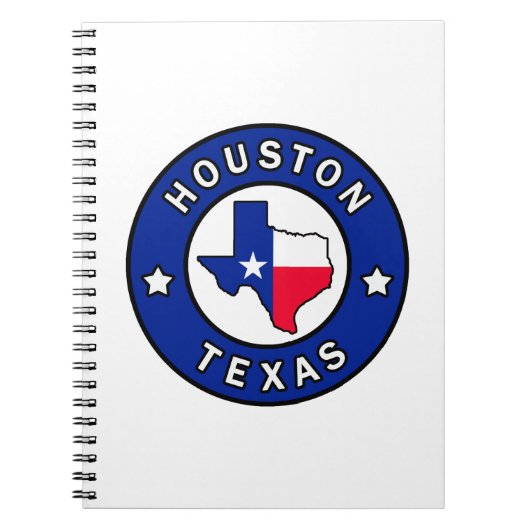 Houston Texas Notitieboek (Voorkant)