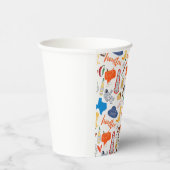 Houston Texas papieren bekers (Rechts)