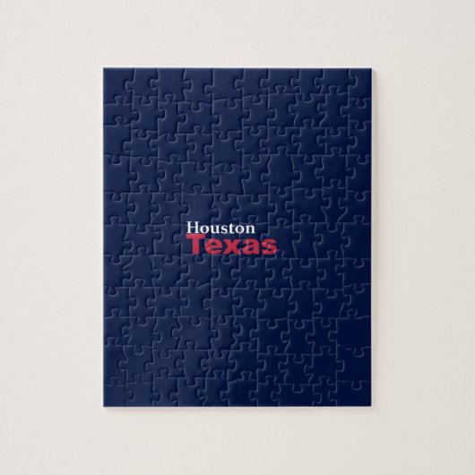 Houston, Texas Photo Puzzle Legpuzzel (Verticaal)