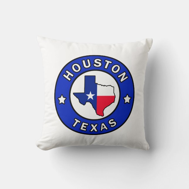Houston Texas pillow Kussen (Voorkant)