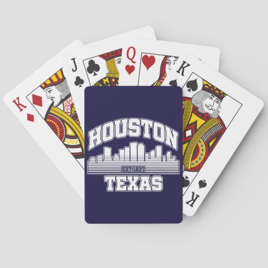 Houston, Texas Pokerkaarten (Achterkant)