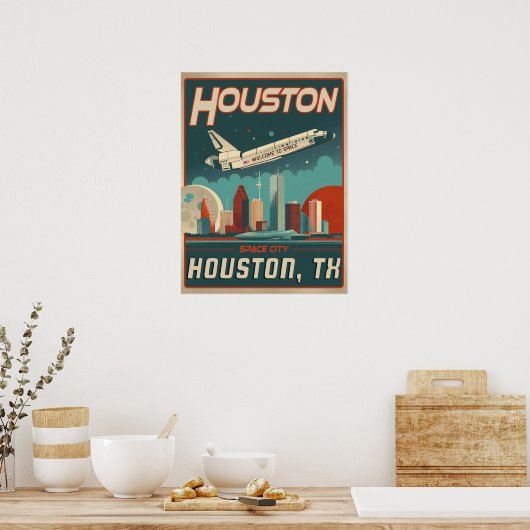 Houston, Texas -  Poster (Keuken)