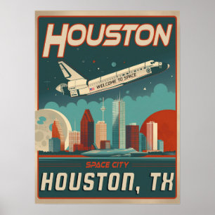 Houston, Texas - Poster