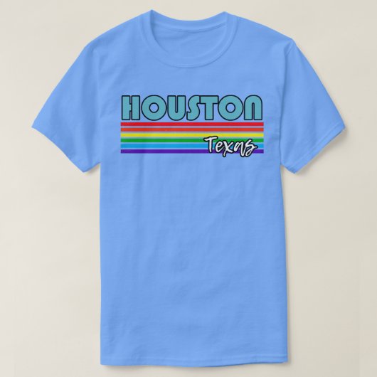 Houston Texas Pride Houston LGBT Gift LGBTQ Suppo T-shirt (Design voorkant)