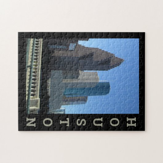Houston Texas Puzzle Legpuzzel (Horizontaal)