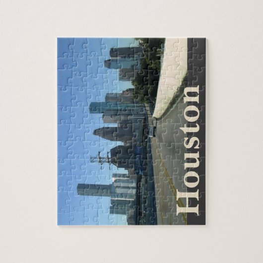 Houston Texas Puzzle Legpuzzel (Verticaal)