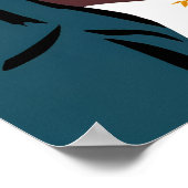 Houston, Texas reisposter Poster (Hoek)