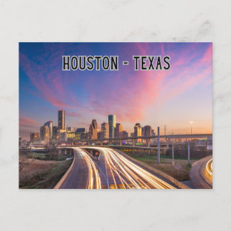 Houston, Texas Reissouvenir Briefkaart