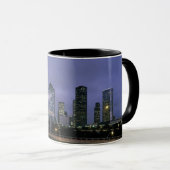 Houston Texas Silhouette Koffie Mok (Voorkant rechts)