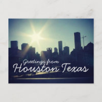Houston Texas Skyline [2] (Briefkaart)