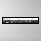 Houston Texas Skyline Foto 1909 Poster (Voorkant)