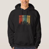 Houston Texas Skyline Hoodie (Voorkant)