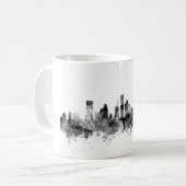 Houston Texas Skyline Koffiemok (Voorkant links)