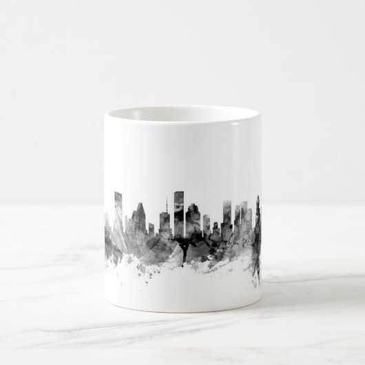 Houston Texas Skyline Koffiemok (Center)