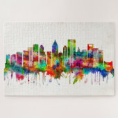 Houston Texas Skyline Legpuzzel (Horizontaal)