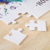 Houston Texas Skyline Legpuzzel (Zijkant)