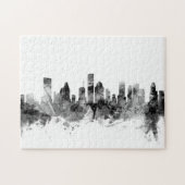 Houston Texas Skyline Legpuzzel (Horizontaal)