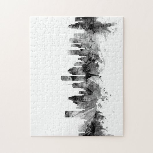 Houston Texas Skyline Legpuzzel (Verticaal)