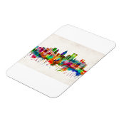 Houston Texas Skyline Magneet (Linkerzijde)