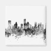 Houston Texas Skyline Magneet (Voorkant)