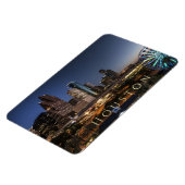 Houston, Texas Skyline, Night Lights Magneet (Linkerzijde)