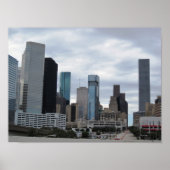 Houston, Texas Skyline - Poster (Voorkant)