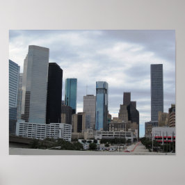 Houston, Texas Skyline - Poster