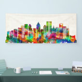 Houston Texas Skyline Spandoek (Beurs)